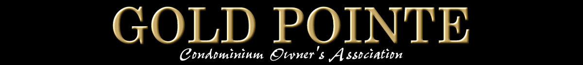 Gold Pointe Condominium Owners Association